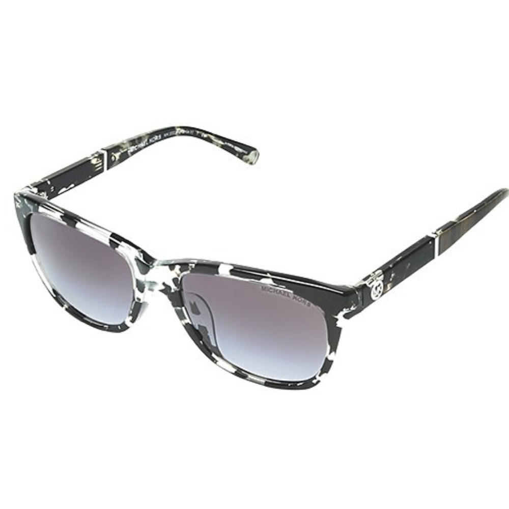 MICHAEL KORS Black & White Rania Square Sunglasses Brand NWOT - Picture 15 of 16